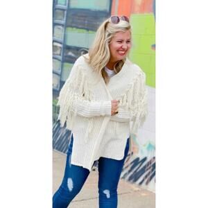 Good Hart by Matilda Jane Womens Small Southern Charm Sweater Open Cardigan